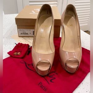 Authentic Louboutin Hyper Privé 120mm - Size 37